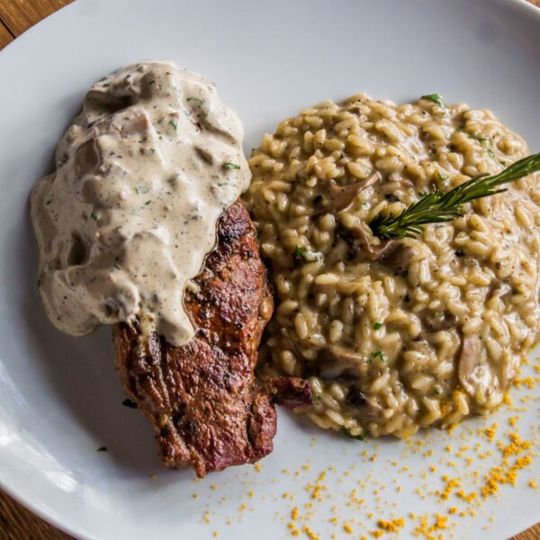 Risotto forestier à la truffe